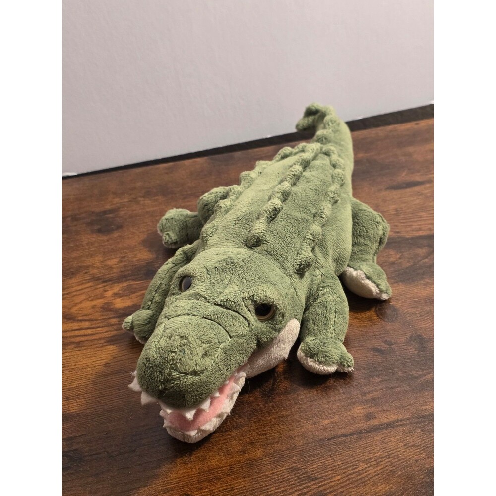 GUND Green alligator stuffed animal plush toy 032049 Aquatic Wonders Alligator
